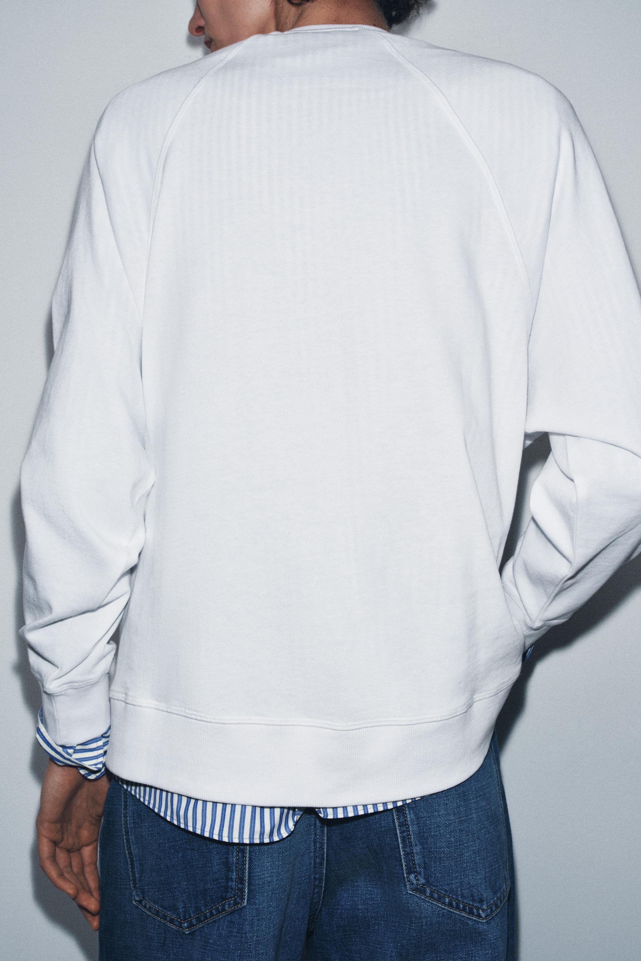 T-SHIRT OVERSIZE À MANCHES LONGUES